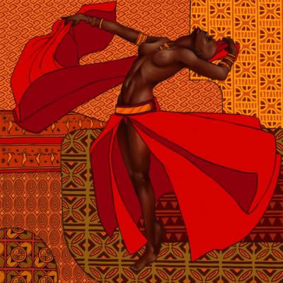 Oya Orisha Dea africana African Goddess