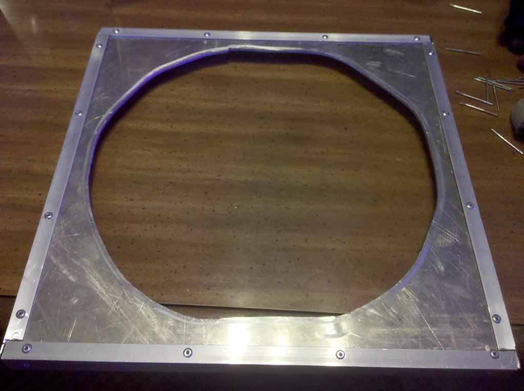 DIY Aluminium Slim Fan Shroud Ver.2.0