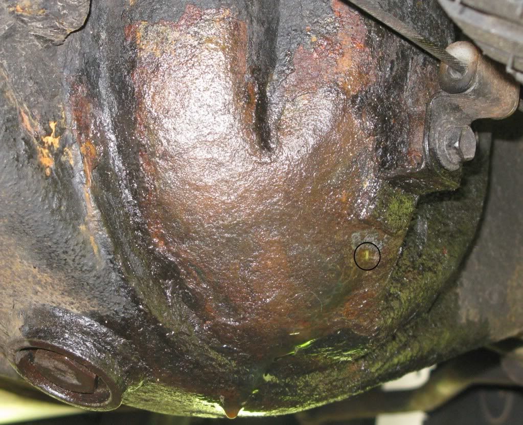 toyota tundra rear differential rust #7