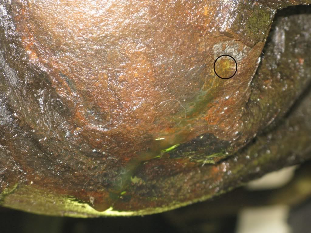 toyota tundra rear differential rust #2
