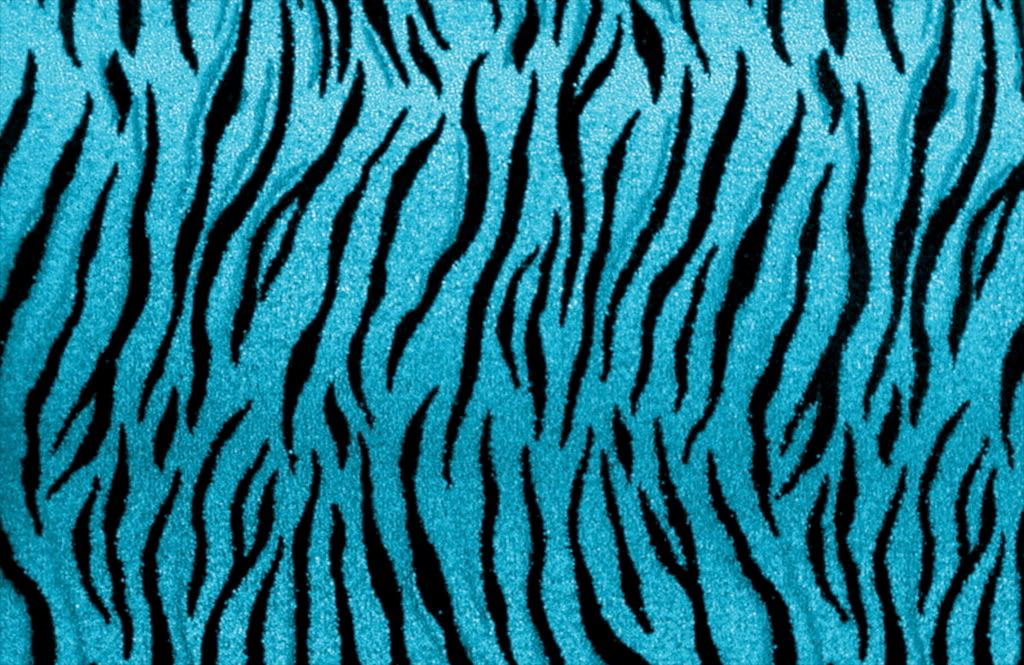 blue tiger print Image