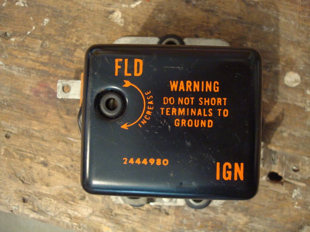 Adjustable Mopar Voltage Regulator...do these work? For A Bodies Only Mopar Forum