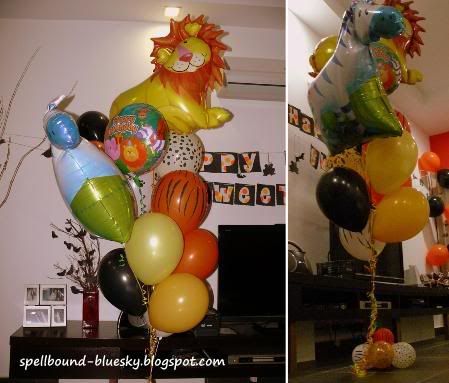 balloons bouquet