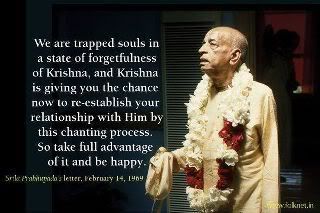 Prabhupada chanting japa