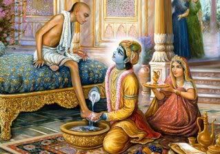 Krishna and Sudhama