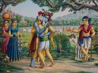 Krishna loves his devotees