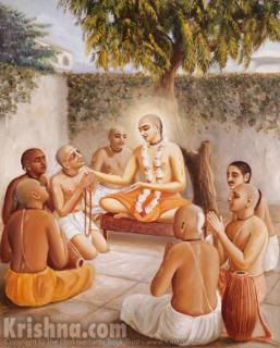 Lord Chaitanya and the Namacharya