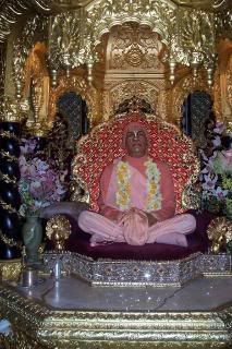 Prabhupada on his Palace altar
