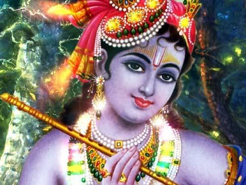 Krishna with flute