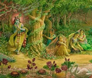 Gopis feelings of separation from Krishna