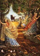 The Gopis remember Krishna in danger