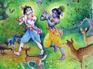 Balarama/Krishna by Madhava Priya dd