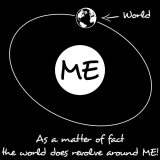 World revolving around me