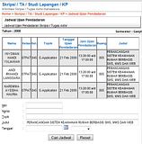 Jadwal Sidang
