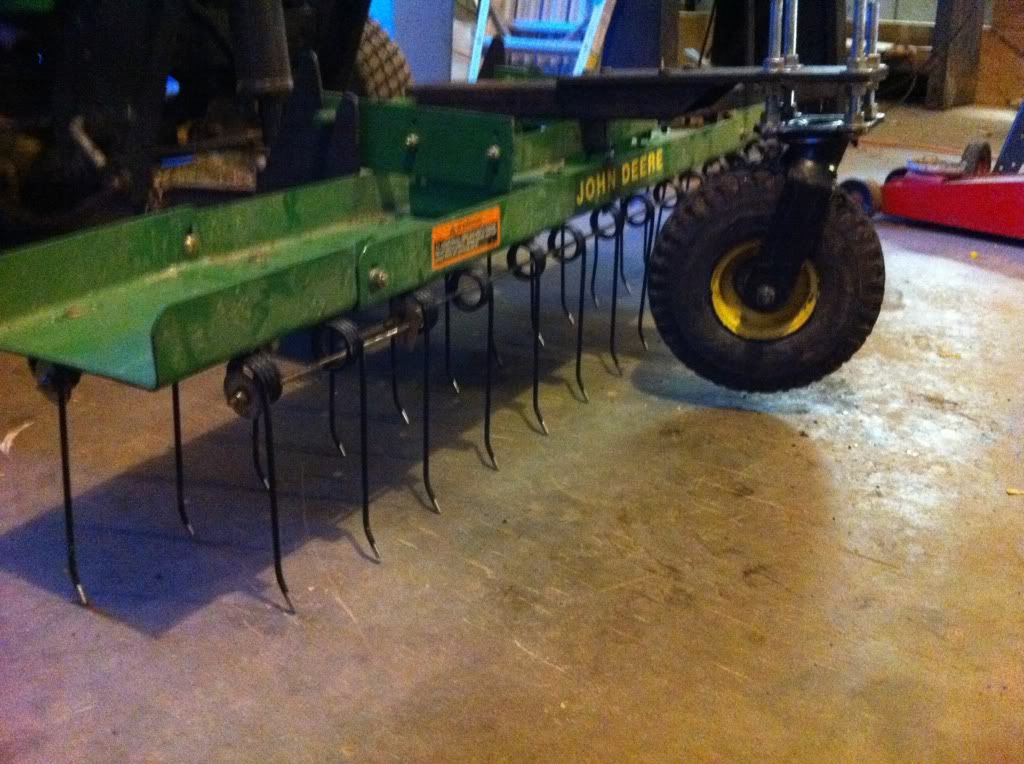 Quick Hitch mounted dethatcher Page 2 My Tractor Forum