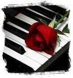 piano rose Pictures, Images and Photos