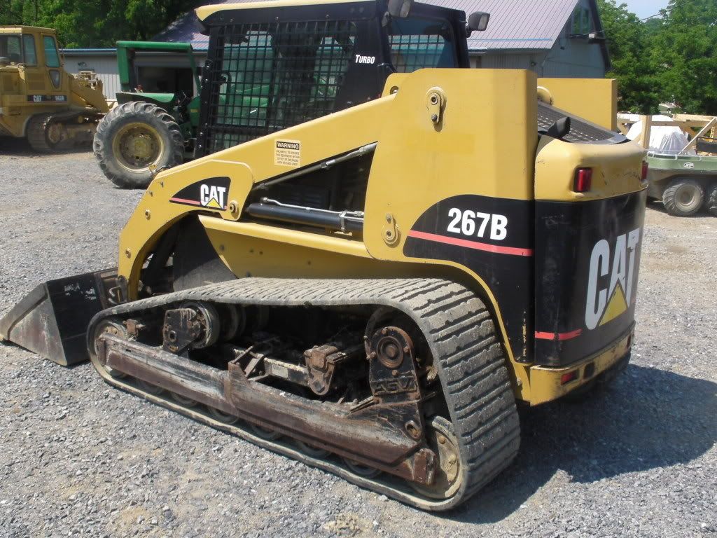 Cat 267B, Cat Caterpillar 267B Track skid loader...