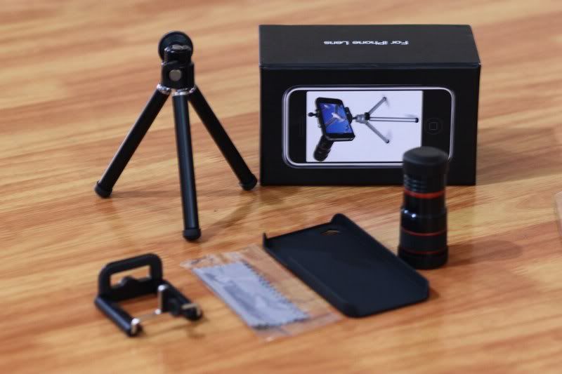 lensa Tele Zoom 8x universal segala Handphone (BB,Android,Nokia,dll)