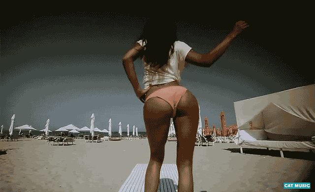 Animated ass,butt,bikini,biquini,beach,gif,gif animado,animation