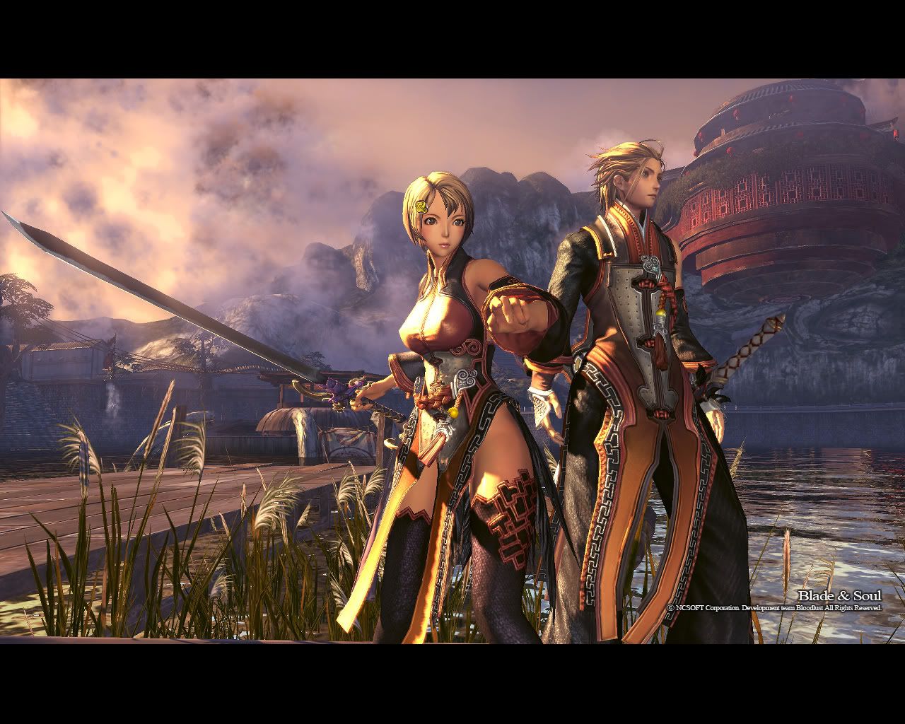 Blade and Soul Wallpaper (c) ZerG6x blade and soul free ncoin