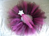"Chocolate Covered Cherries" Tutu (with wand add on) by Dragonfly Gifts