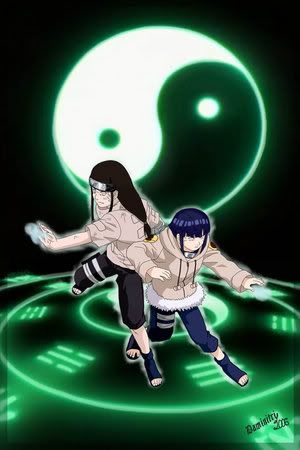Neji and Hinata Hyuuga Pictures, Images and Photos