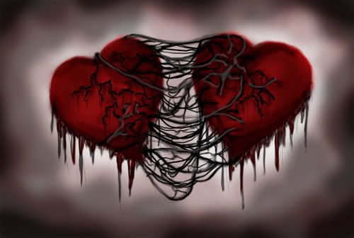 emo love heart pictures. picture