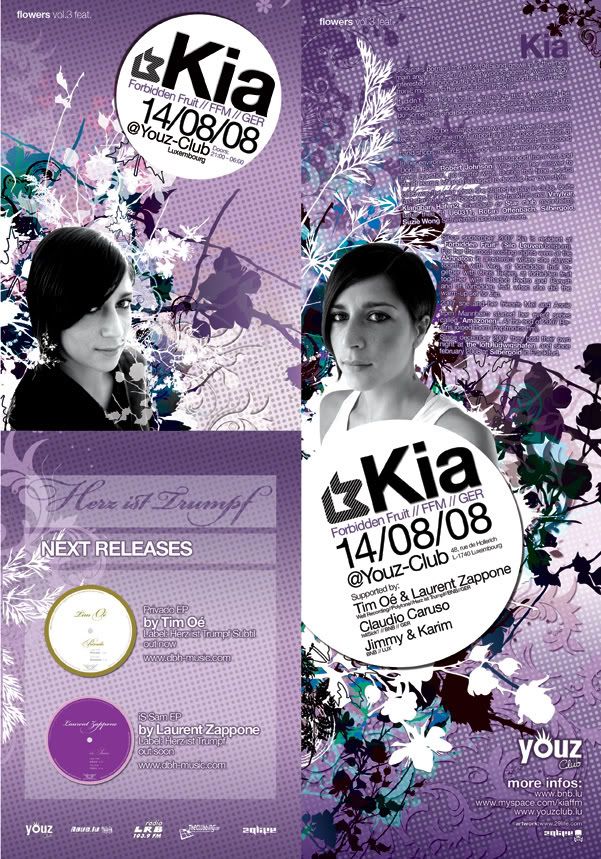Flowers Vol.3 feat Kia 14.08.08 @ Youz