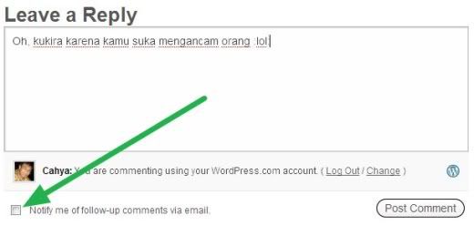 Berlangganan komentar Berlangganan Komentar