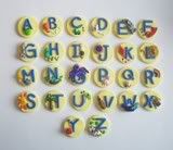 Set of 26 alphabet letter magnets