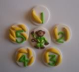 Auction:  Monkey and bananas counting magnets