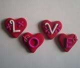 All You Need Is Love:  Set of 4 Love magnets