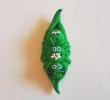 Lions, and tigers, and peas.. oh my! peapod magnet