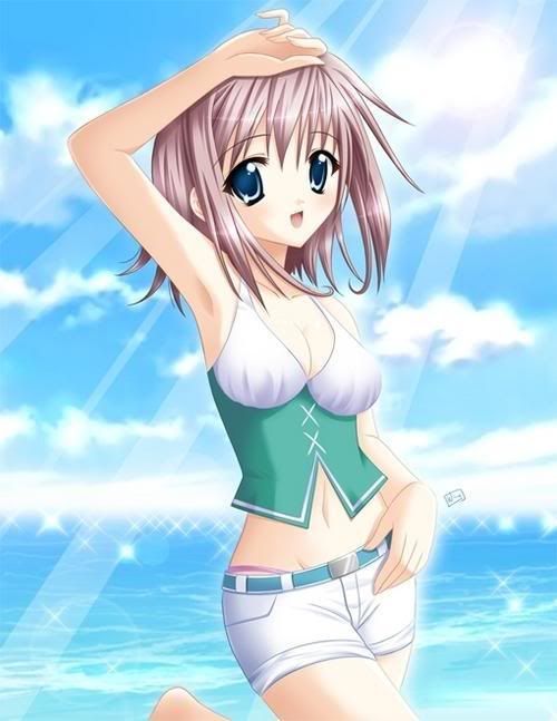 lilypippin.jpg anime beach girl image by mankillertenten