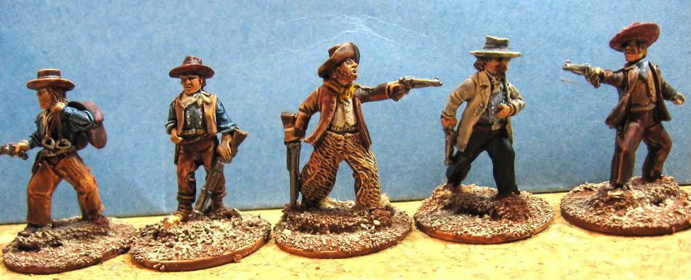 Old Glory 25mm Cowboys 100