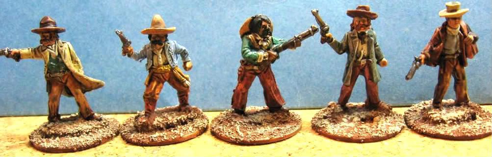 Old Glory 25mm Cowboys 120