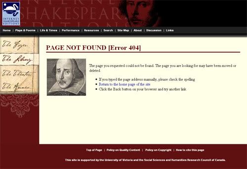 Internet Shakespeare Editions