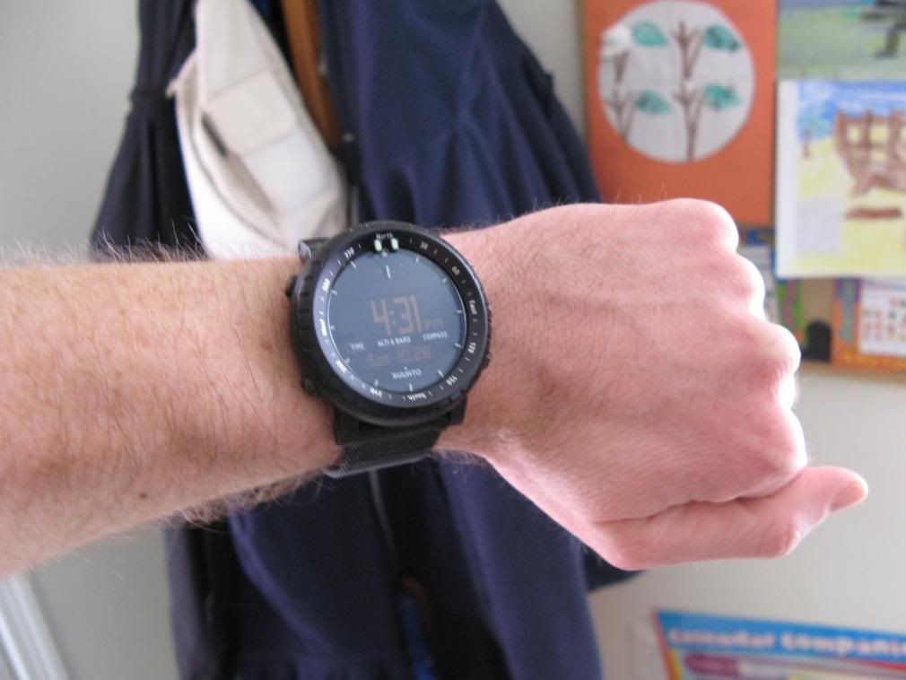 suunto 7 on wrist