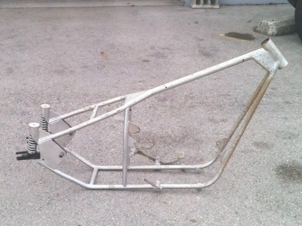 Norton Commando 750 850 Plunger Frame Denvers Choppers Swing Tail frame