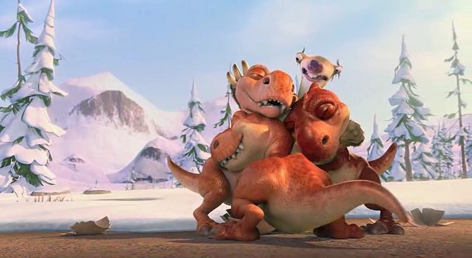 Ice Age Dawn Of The Dinosaurs 2009 DvdRip Xvid {1337x} Noir preview 3