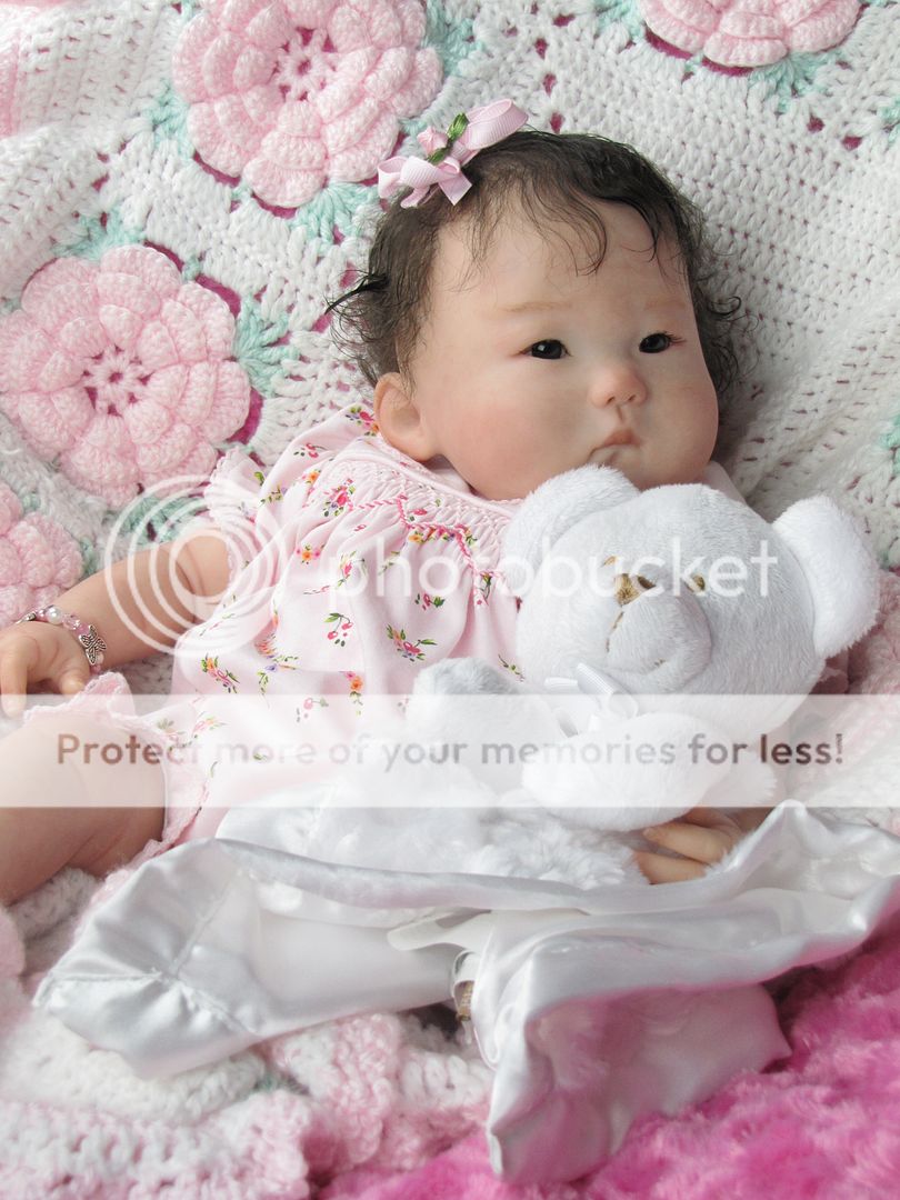 REBORN ANMING BY PING LAU FROM PAT A CAKE NURSERY SWEET PETITE ASIAN 