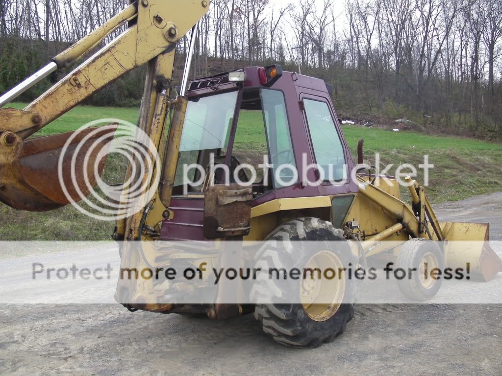 Case 580 Super E Construction Backhoe Loader Diesel Machine Cab Tractor Cummins