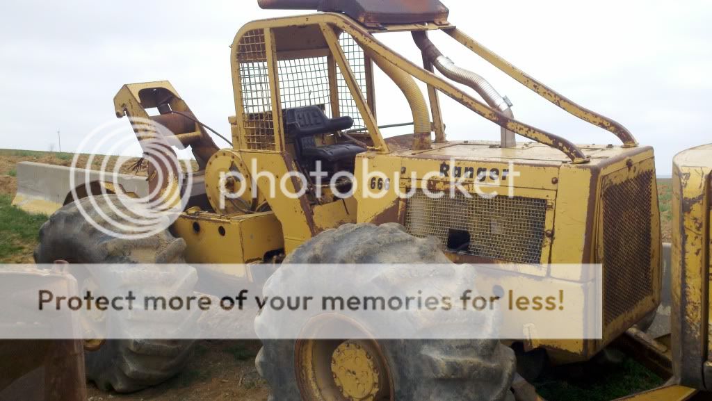   Skidder Diesel Tractor w/winch,cable Forestry Equipment Log  