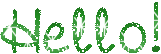 HelloGreenSparkle.gif