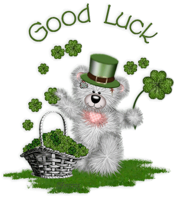 TeddyShamrocksGoodLuck.gif