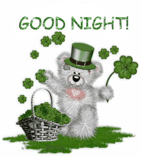 TeddyShamrocksGoodNight.gif