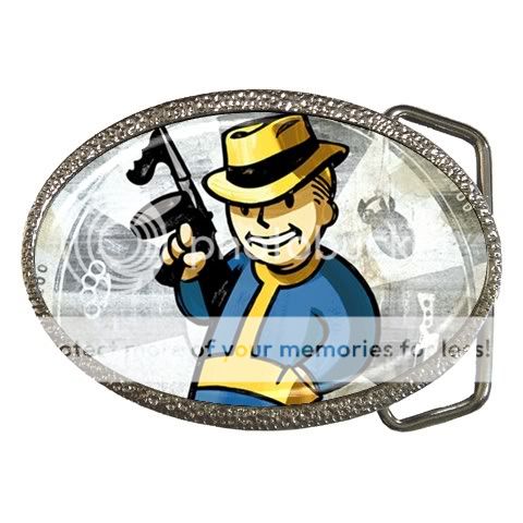 boy please standby custom belt buckle fallout 3 bio hazard