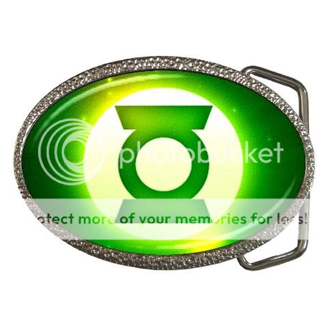 New* GREEN LANTERN Optional PATTERN Custom Belt Buckle  