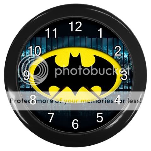 New* HOT BATMAN LOGO Wall Clock Home Gift  