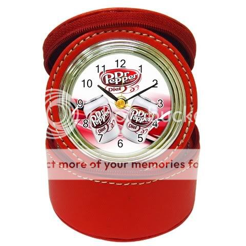 New Hot Dr Pepper Jewelry Case Clock Optional Pattern